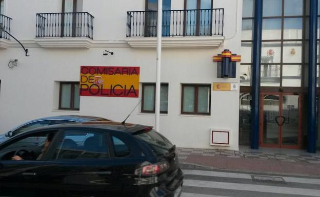 Imagen de la comisaría de Estepona, donde se ha llevado la investigación.