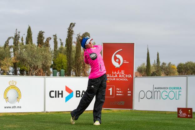 Elia Folch, una de las golfistas españolas con más futuro. :: tristan jones
