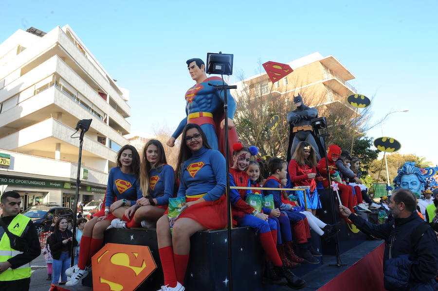 La cabalgata de Reyes Magos en Marbella