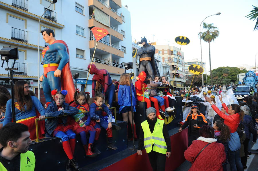 La cabalgata de Reyes Magos en Marbella