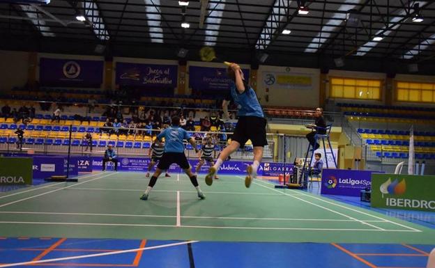 Rafa Gálvez y Nicklas Mathiasen, en el dobles masculino.