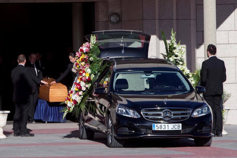 El acto se ha celebrado en el tanatorio madrileño de La Paz en la más estricta intimidad