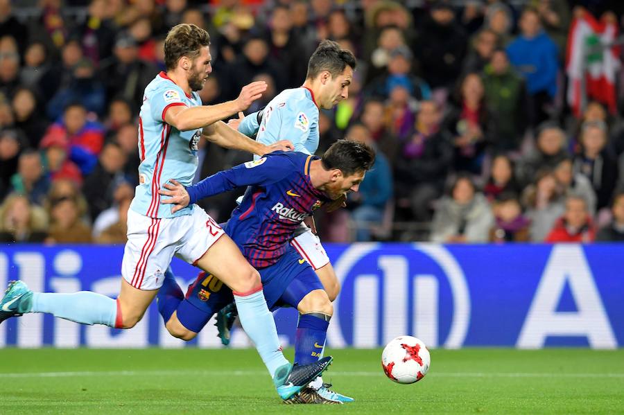 El cuadro de Valverde se deshizo con facilidad de los vigueses en la vuelta de los octavos de la Copa del Rey.