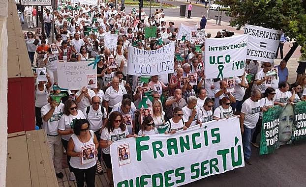 Al lado de casa. AFrancisca Cadenas se la tragó la tierra a 50 metros de su hogar.