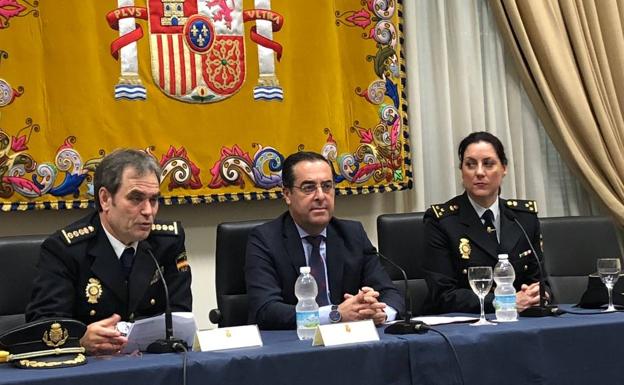 Francisco López Canedo, Miguel Briones Artacho y Lidia Avivar Castro. 