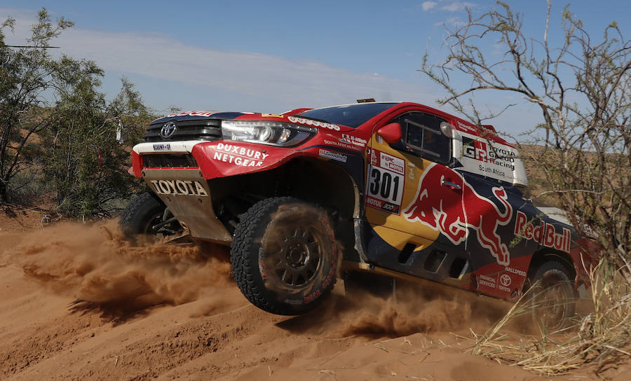 El piloto catarí de Toyota Nasser Al-Attiyah.