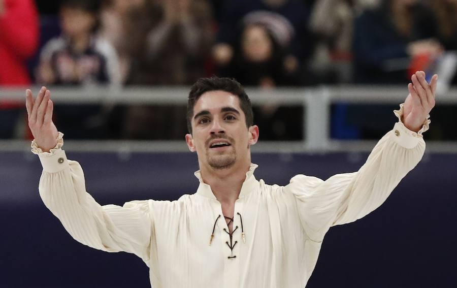 El español se hizo con su sexto campeonato europeo de patinaje artístico.