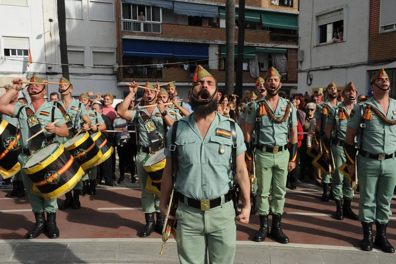 Jornada importante para las hermandades con vínculos legionarios, que sehan reunido en Marbella con el objetivo de estrechar lazos en el marco de un encuentro nacional, el segundo que se organiza de estas características en España