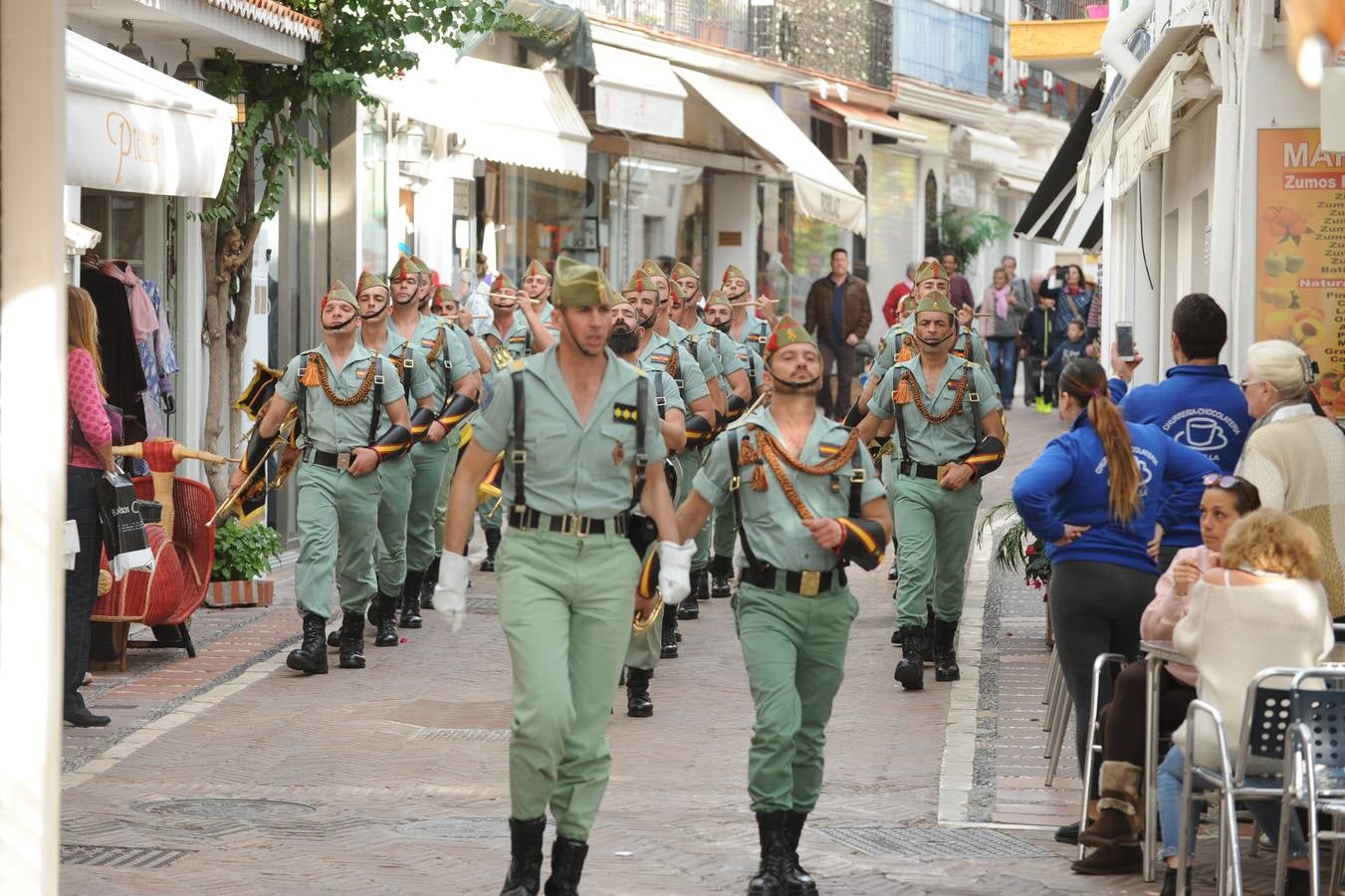 Jornada importante para las hermandades con vínculos legionarios, que sehan reunido en Marbella con el objetivo de estrechar lazos en el marco de un encuentro nacional, el segundo que se organiza de estas características en España