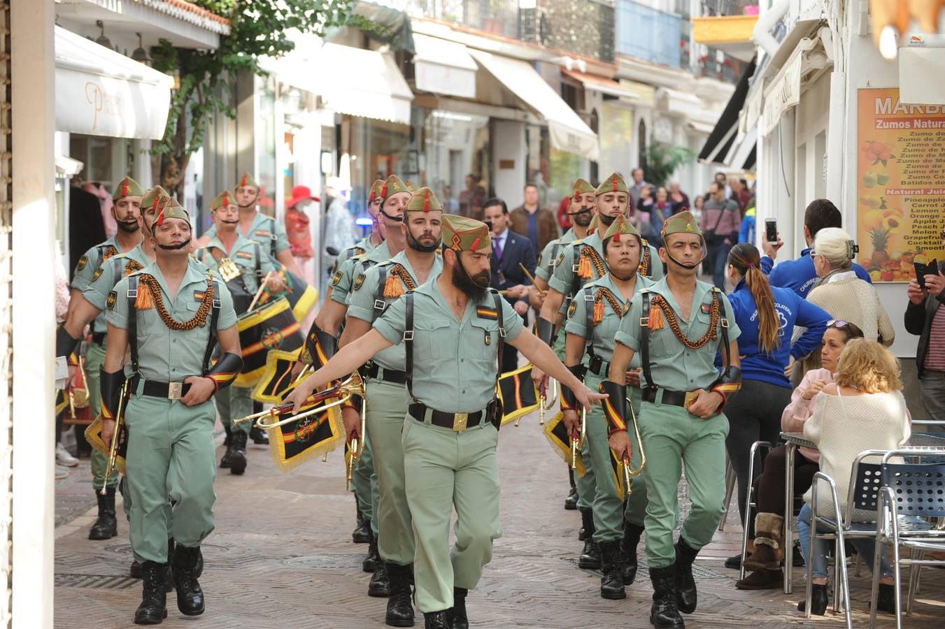 Jornada importante para las hermandades con vínculos legionarios, que sehan reunido en Marbella con el objetivo de estrechar lazos en el marco de un encuentro nacional, el segundo que se organiza de estas características en España