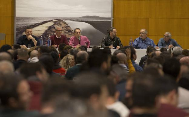 Imagen de la reunión mantenida este domingo. 