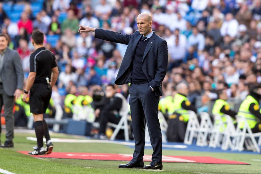 El conjunto de Zidane se dio un festín de goles pese a empezar perdiendo y acabó derrotando al Dépor por un contundente 7-1.