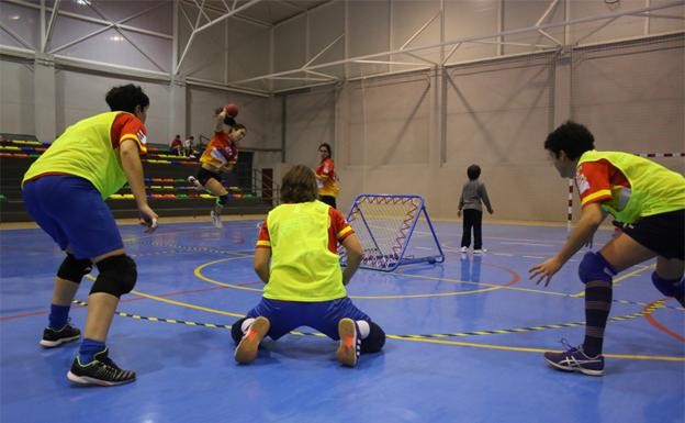 Las jugadoras de la selección, en un entrenamiento