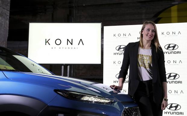 Mireia Belmonte, imagen del nuevo Hyundai Kona. 