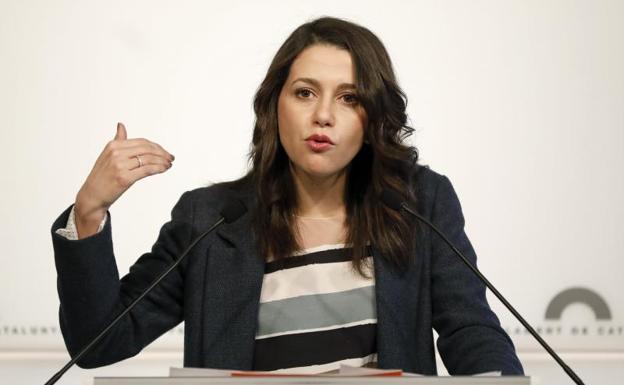 La líder de Cs en Catalunya, Inés Arrimadas.