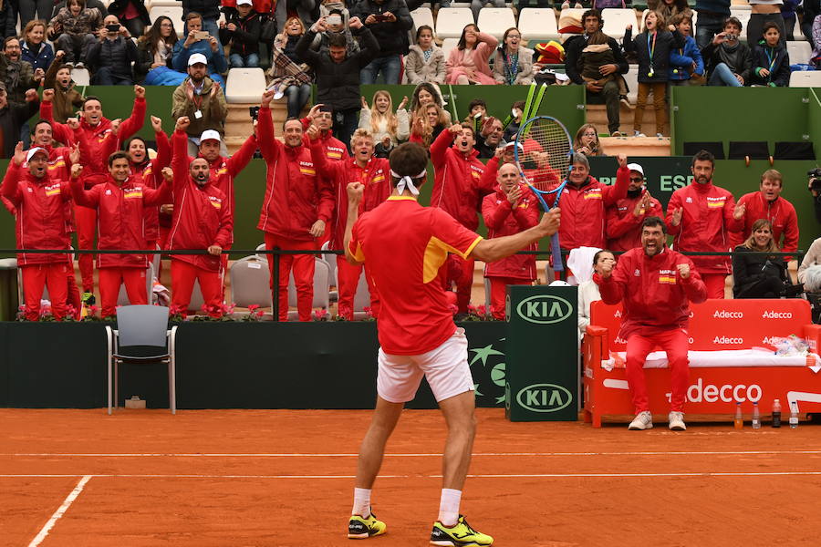 Albert Ramos supera con muchas más dificultades de las previstas a un infatigable Cameron Norrie por 7-6, 2-6, 7-6 y 6-2, en tres horas y 45 minutos