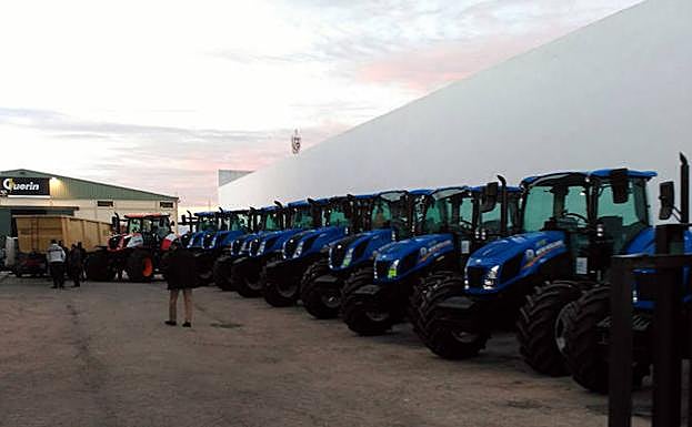 La empresa es distribuidora oficial de New Holland.