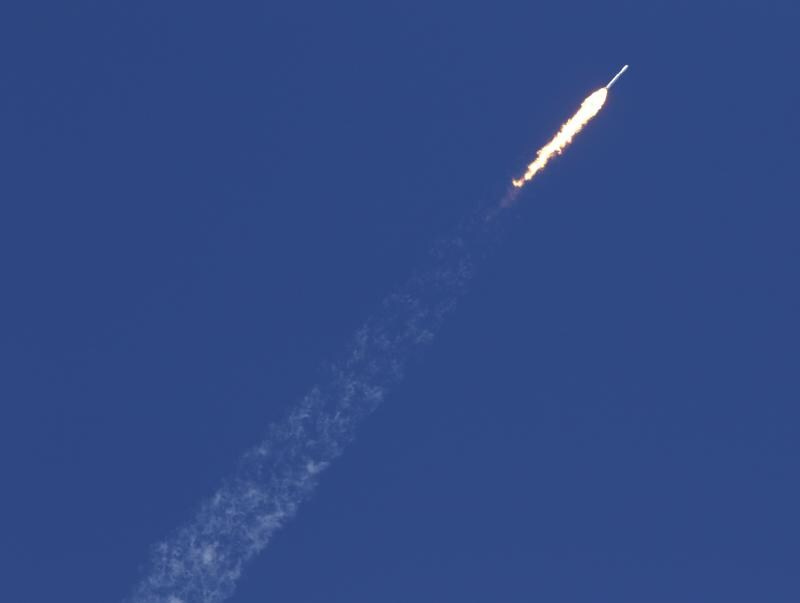 El lanzamiento del Falcon Heavy, en imágenes