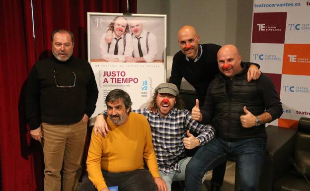 Síndrome Clown y Ángel Idígoras llegan 'Justo a tiempo' al 35 Festival de Teatro de Málaga