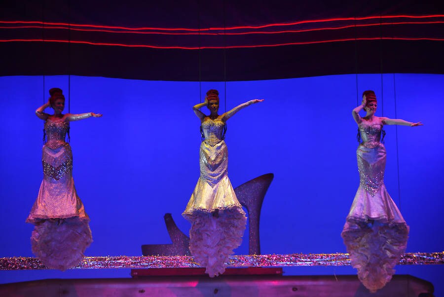 'Priscila, reina del desierto', uno de los fenómenos musicales de los últimos años con más de 400.000 espectadores en Madrid, recala ahora en Málaga en el Teatro Cervantes.
