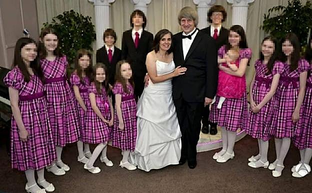 Los Turpin, con sus trece hijos a los que tenían esclavizados