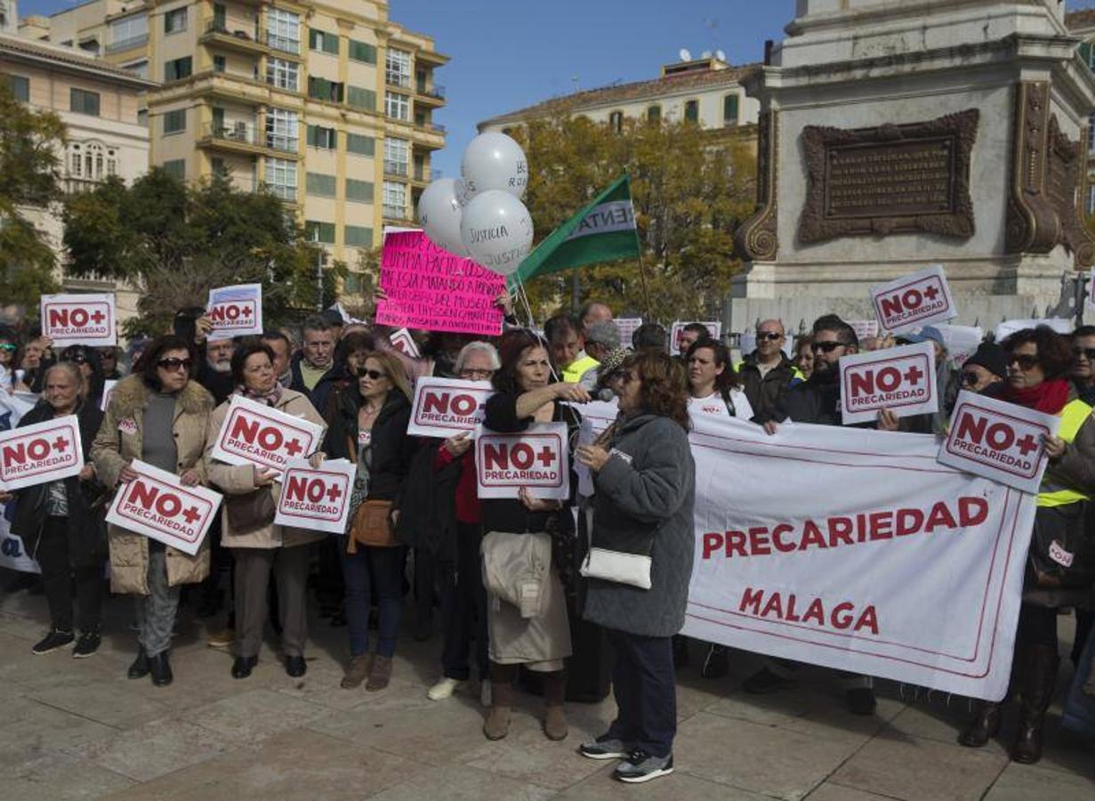 Entre los concentrados han estado trabajadores de Limasa 