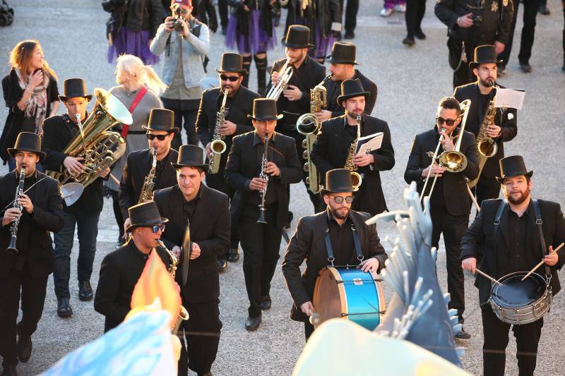 Numeroso público asiste a esta actividad, que pone fin al Carnaval de Málaga