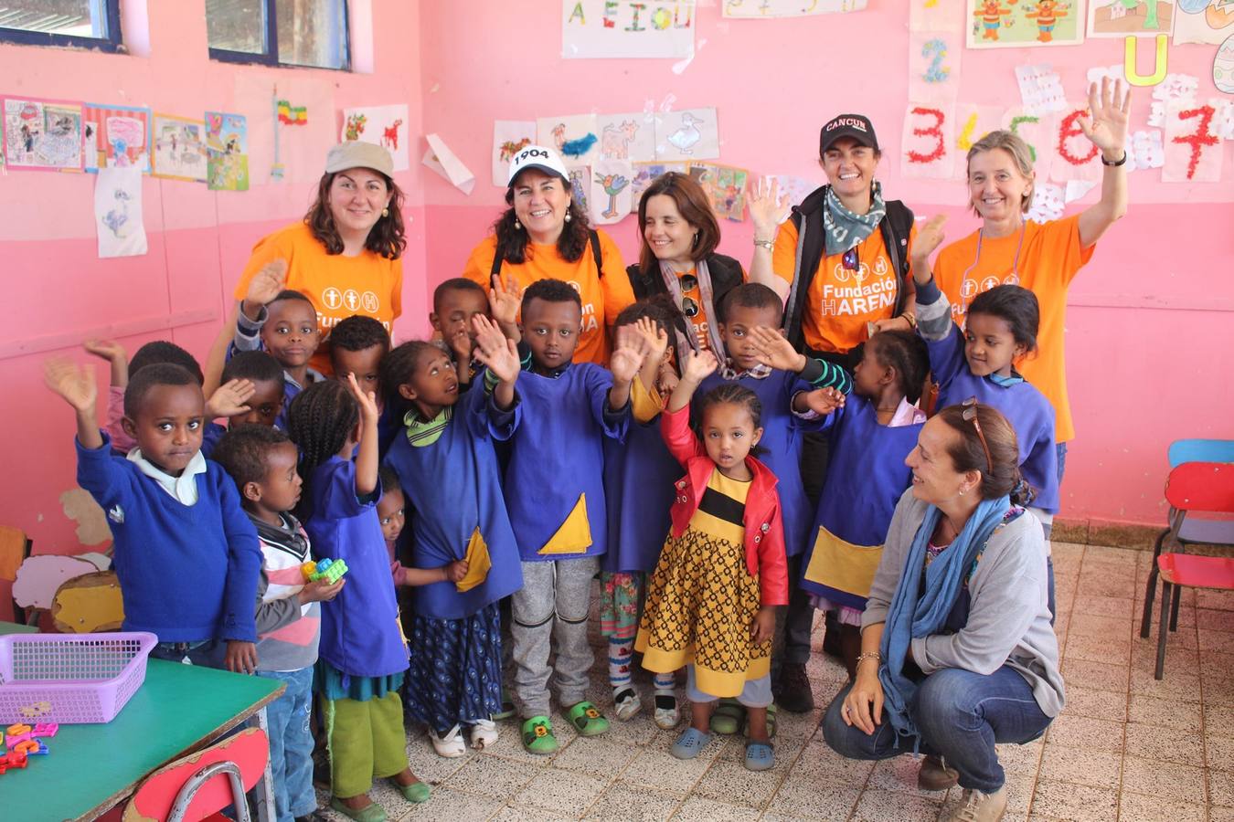 La Fundación Harena visita Etiopía con once voluntarios malagueños para paliar el hambre en varios poblados del norte del país