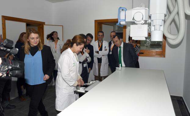 El SAS invierte 70.000 euros en un nuevo equipo de radiología en San Pedro