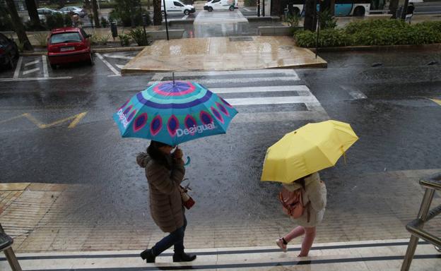 Todos los vídeos y fotos de la borrasca Emma en Málaga