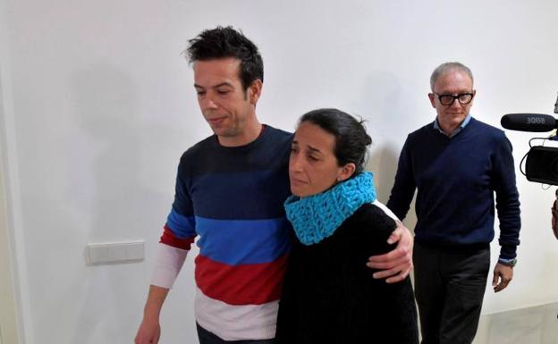 Los padres del niño Gabriel Cruz, desaparecido en Níjar (Almería). 