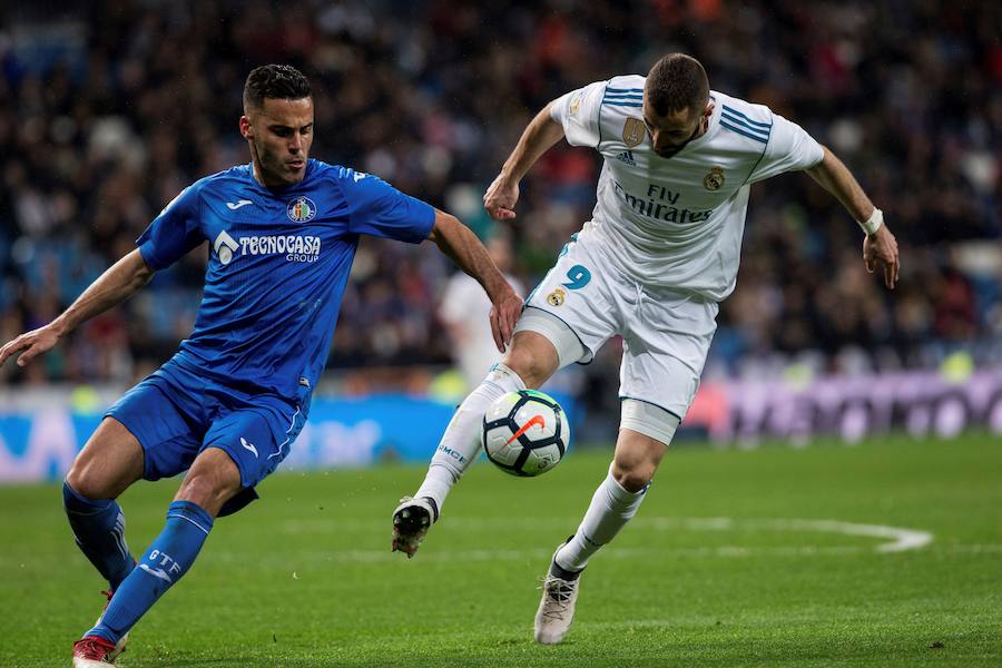 Los blancos apenas tuvieron desgaste para París ante el Getafe (3-1), ya que jugaron casi toda la segunda parte contra diez.