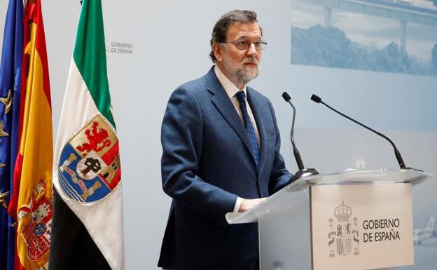 Rajoy en Badajoz.