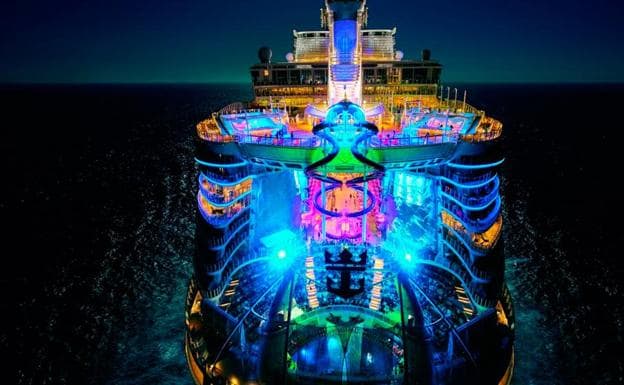 El lanzamiento mundial del crucero 'Symphony of the Seas' coloca a Málaga como destino de los gigantes del mar
