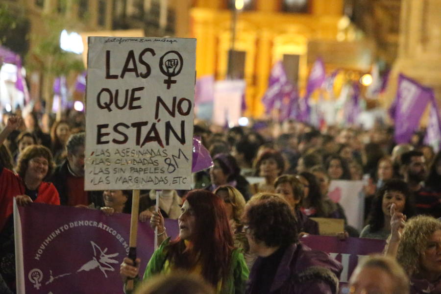 Resumen en imágenes del desarrollo del Día Internanacional de la Mujer en la capital y la provincia