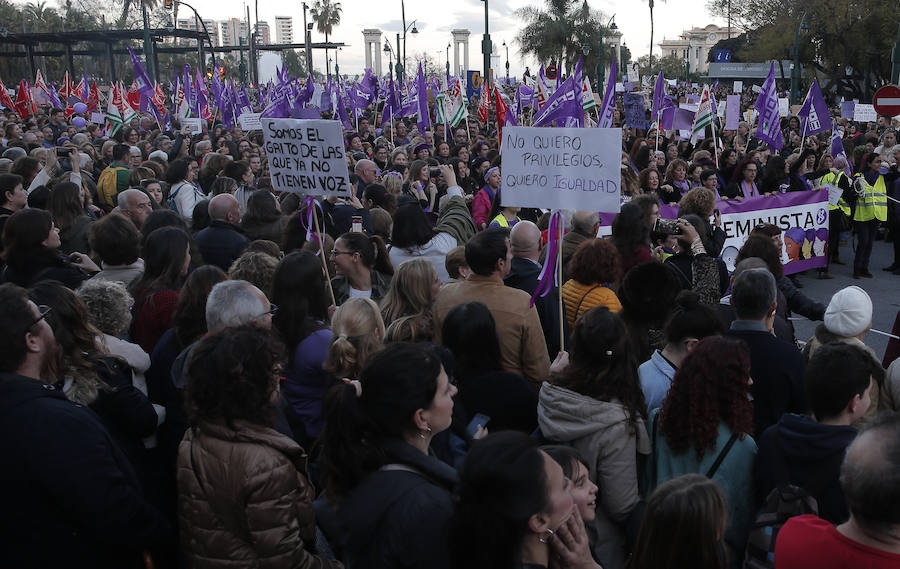 Resumen en imágenes del desarrollo del Día Internanacional de la Mujer en la capital y la provincia