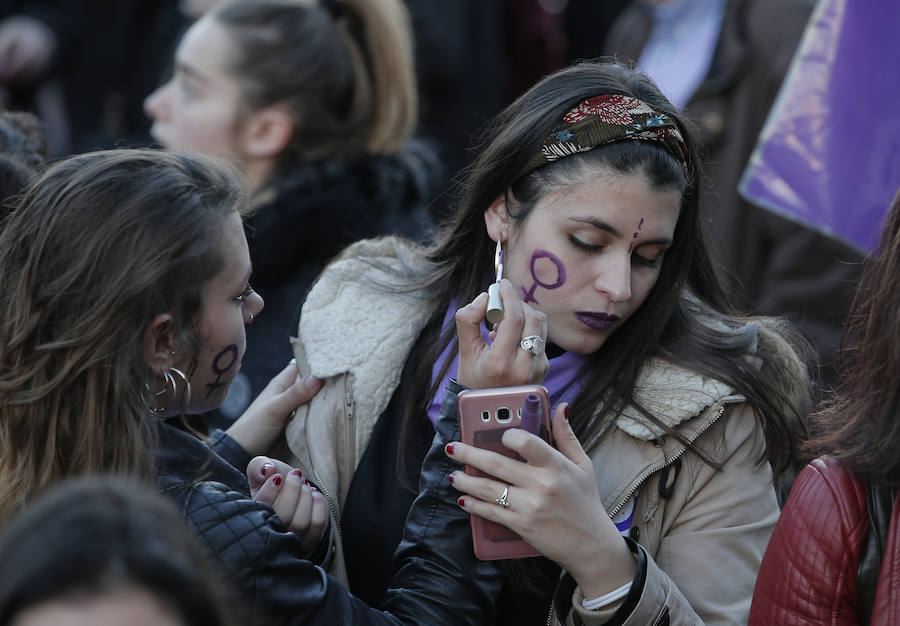 Resumen en imágenes del desarrollo del Día Internanacional de la Mujer en la capital y la provincia