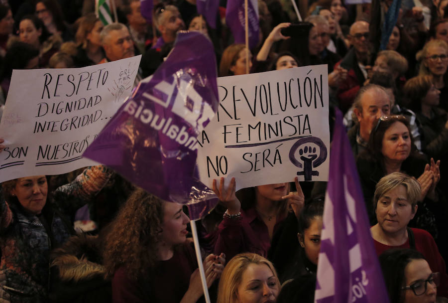 Resumen en imágenes del desarrollo del Día Internanacional de la Mujer en la capital y la provincia