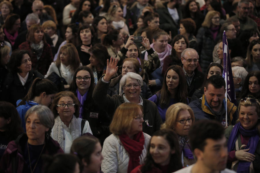 Resumen en imágenes del desarrollo del Día Internanacional de la Mujer en la capital y la provincia