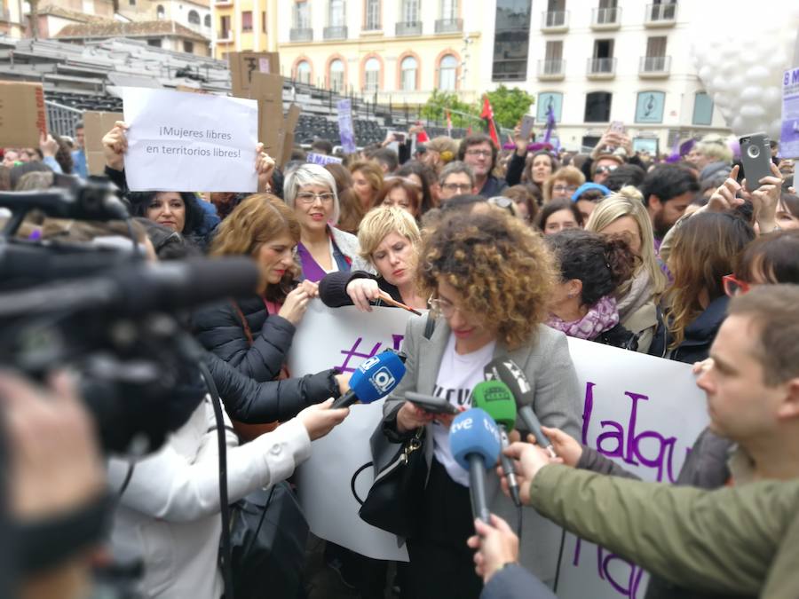 Resumen en imágenes del desarrollo del Día Internanacional de la Mujer en la capital y la provincia