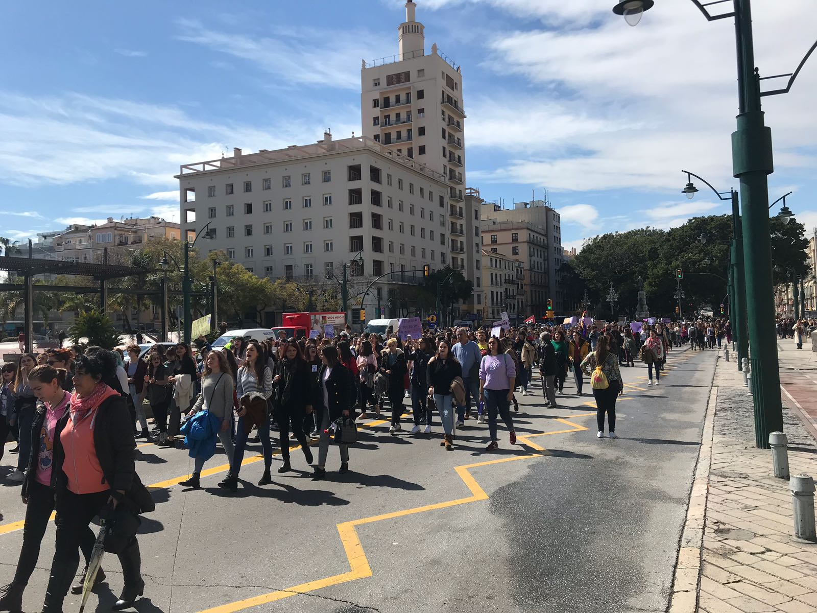 Resumen en imágenes del desarrollo del Día Internanacional de la Mujer en la capital y la provincia