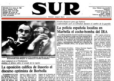 Imagen secundaria 1 - El paso por la Costa del Sol de tres miembros del IRA abatidos en Gibraltar