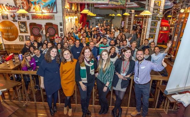 Participantes en el Databeers de datos y mujeres.