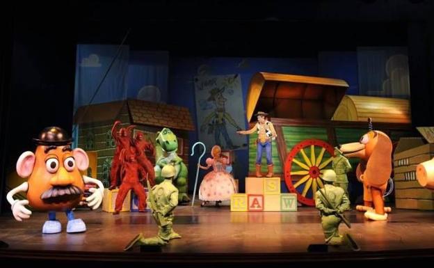 El musical Toy Story llega este domingo a Estepona. 