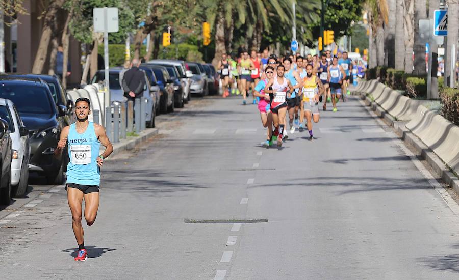 La Minimaratón de ocho kilómetros con llegada en el castillo de Gibralfaro es la carrera popular más antigua de Málaga