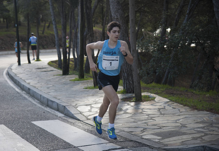 La Minimaratón de ocho kilómetros con llegada en el castillo de Gibralfaro es la carrera popular más antigua de Málaga