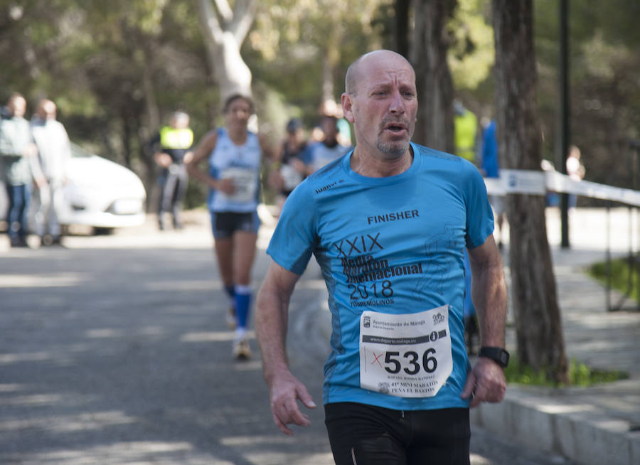 La Minimaratón de ocho kilómetros con llegada en el castillo de Gibralfaro es la carrera popular más antigua de Málaga