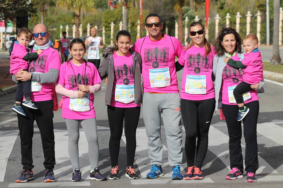 La lluvia respetó hasta el final de la prueba destinada a recaudar fondos para Proyecto Hombre Málaga