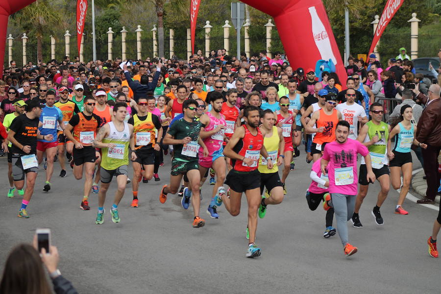La lluvia respetó hasta el final de la prueba destinada a recaudar fondos para Proyecto Hombre Málaga
