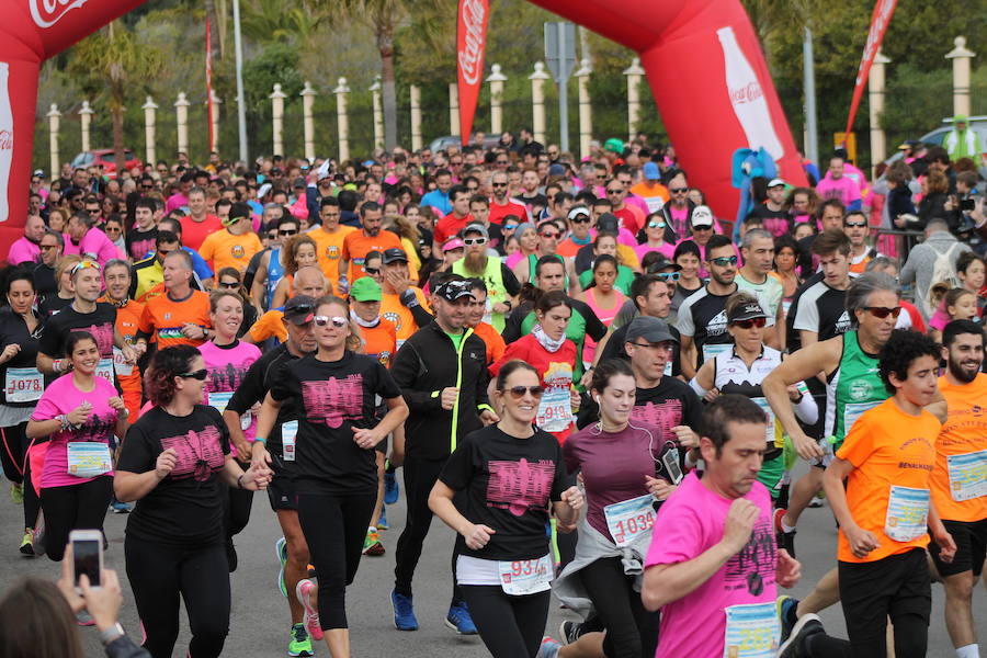La lluvia respetó hasta el final de la prueba destinada a recaudar fondos para Proyecto Hombre Málaga
